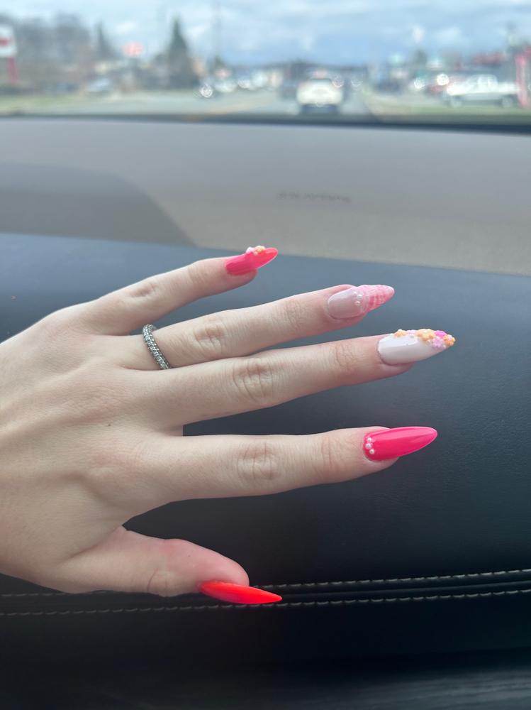 Gel X with Mini Design