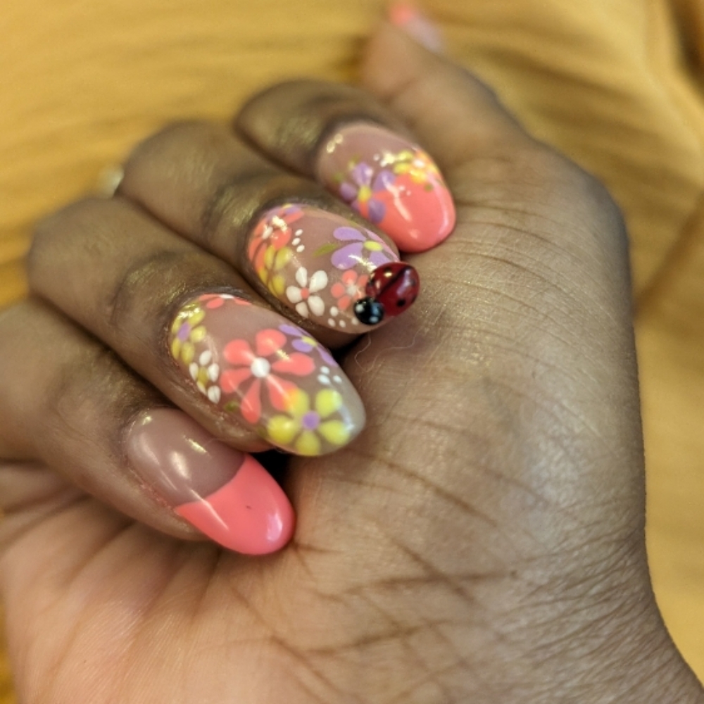 Polygel Manicure at Grad Manicures Salon in Baltimore, MD
