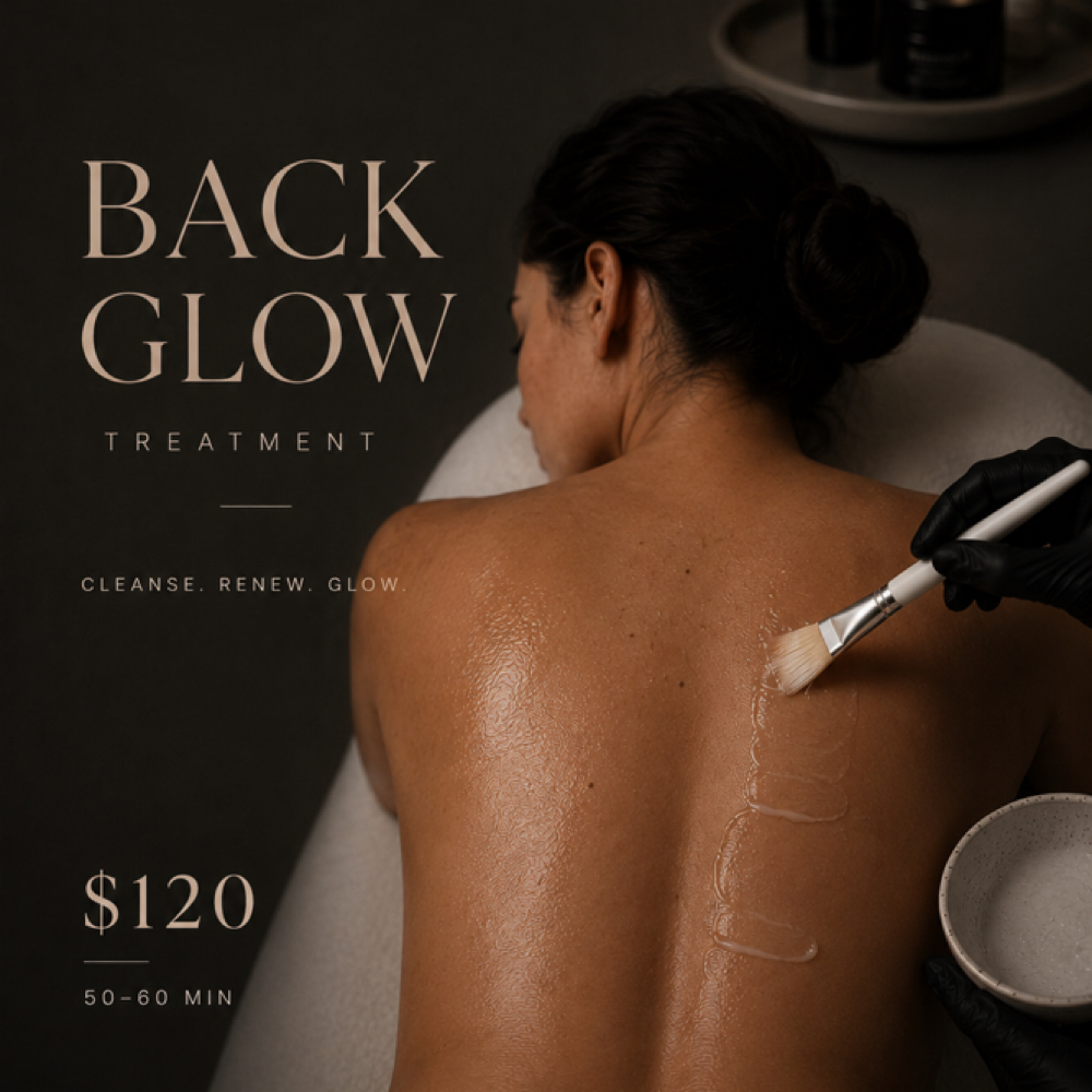 Back Glow Treatment at Dermaglower Beauty Studio LLC in Bronx, NY