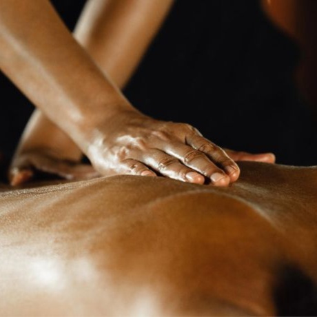 Half Body massage at Luxe Royale Spa in Paramus, NJ