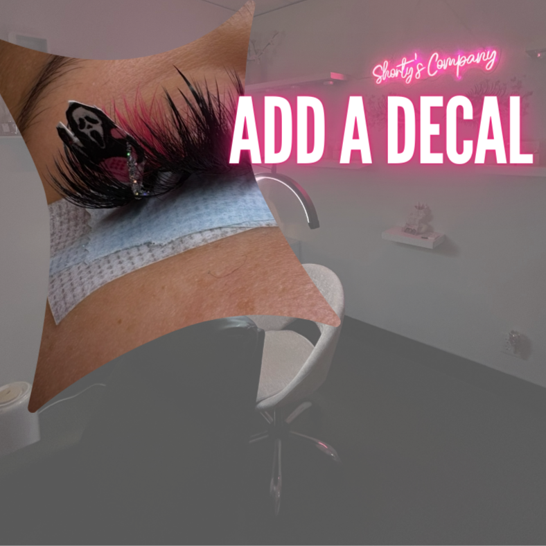 Decals/glitter/tinsel at Shortys Company LLC in Centennial, CO