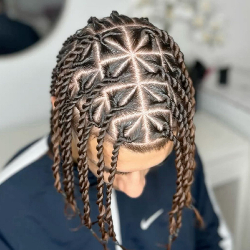 Men’s Invisible Locs + ( 2 Strand ) at Impeccable Beauty in Clarksville, TN