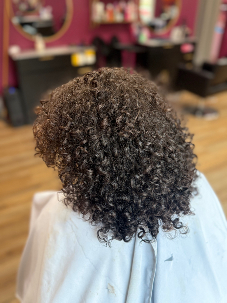Curly Haircut