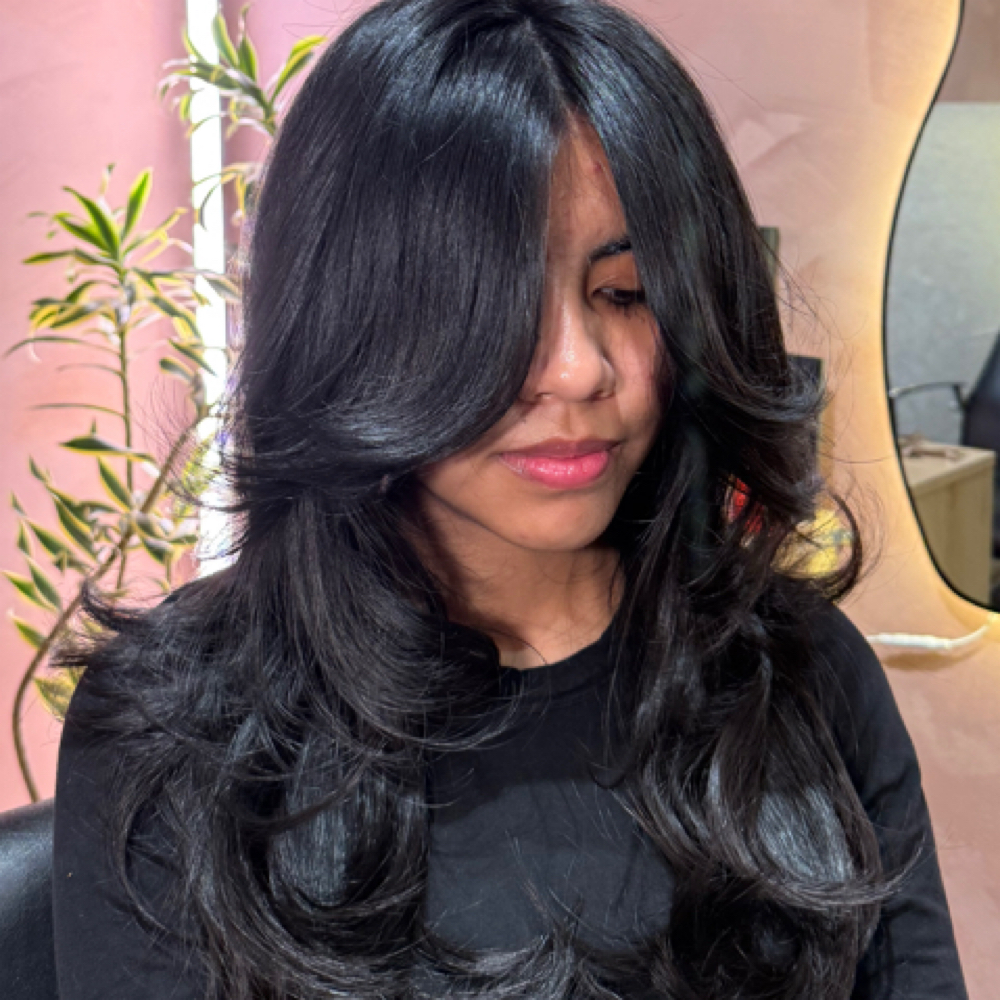 Gloss & Haircut at Strand of Sol Studio in Pasadena, CA