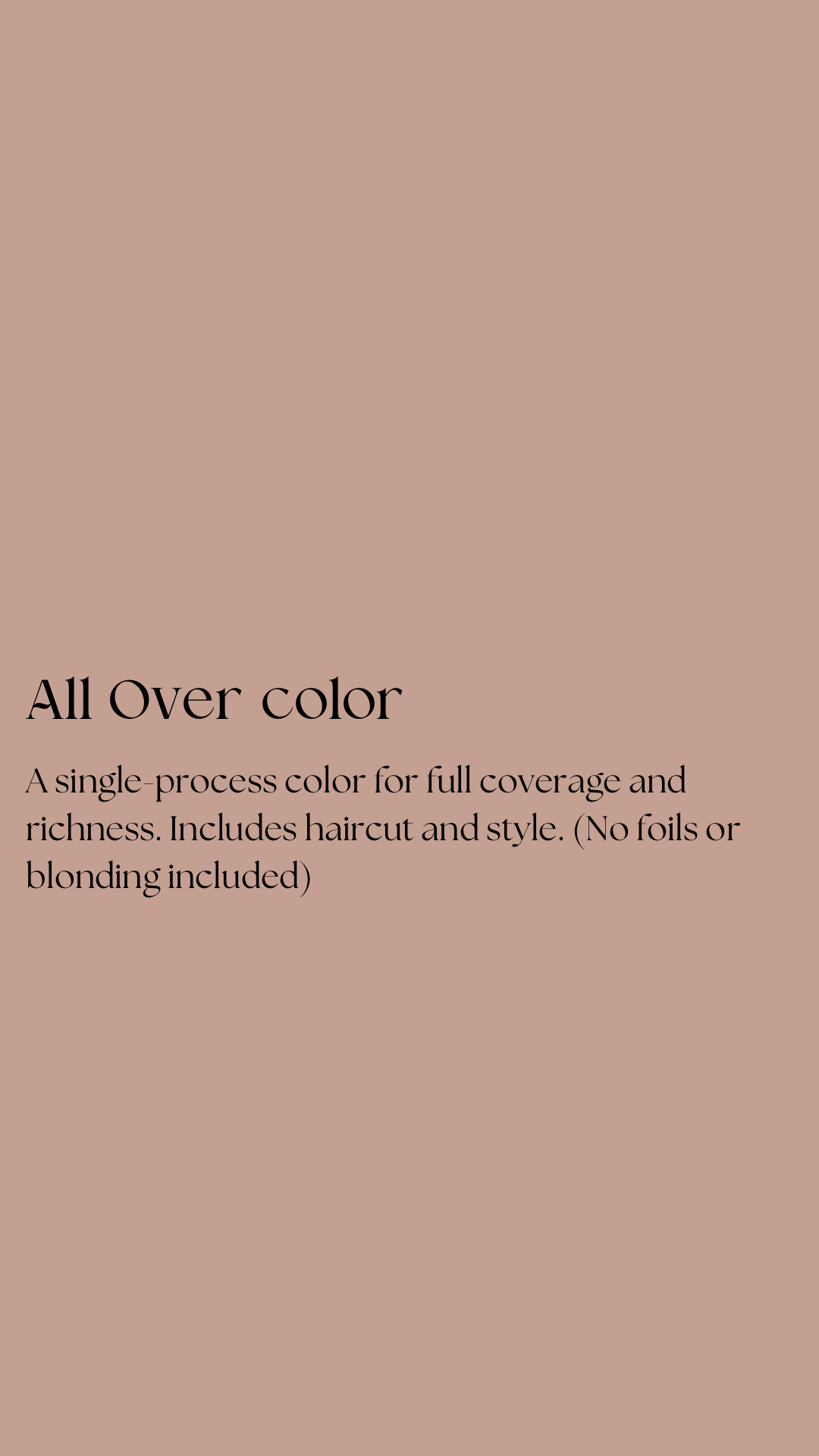 All Over Color