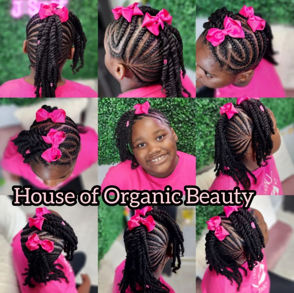 🔶️(KIDS) Natural hair styles🔶️ at ✨️House of Organic Beauty ✨️ in Lehigh Acres, FL