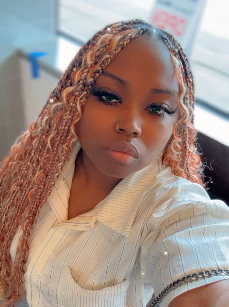 Knotless ( Thigh Length) at Merak Hair and Beauty in Buffalo, NY