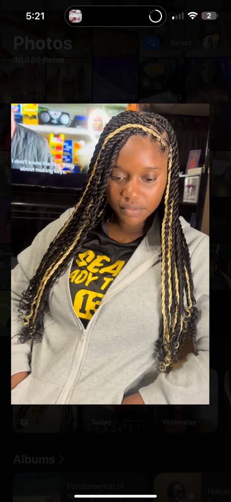 Medium Senagelese Twist at Goddess Stylez in Sealy, TX