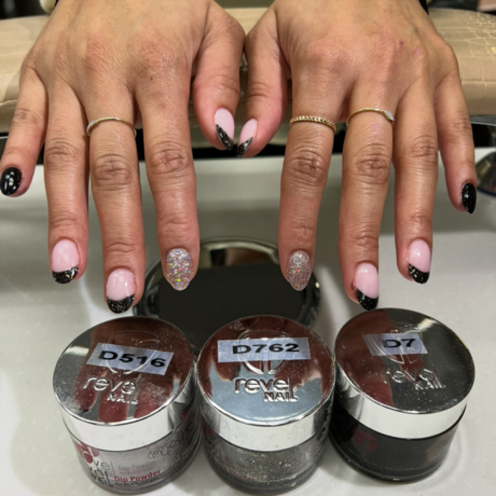 Dip Powder French - Short at Excellent Nails By Sandy in California, CA