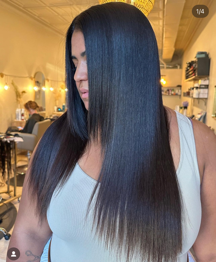 GK Hair Keratin Treatment at Iconic Hair Lounge in Eatontown, NJ