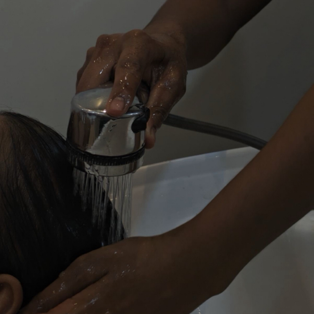 Conditioning Treatment & Style at The Salty Blonde in Roseville, CA