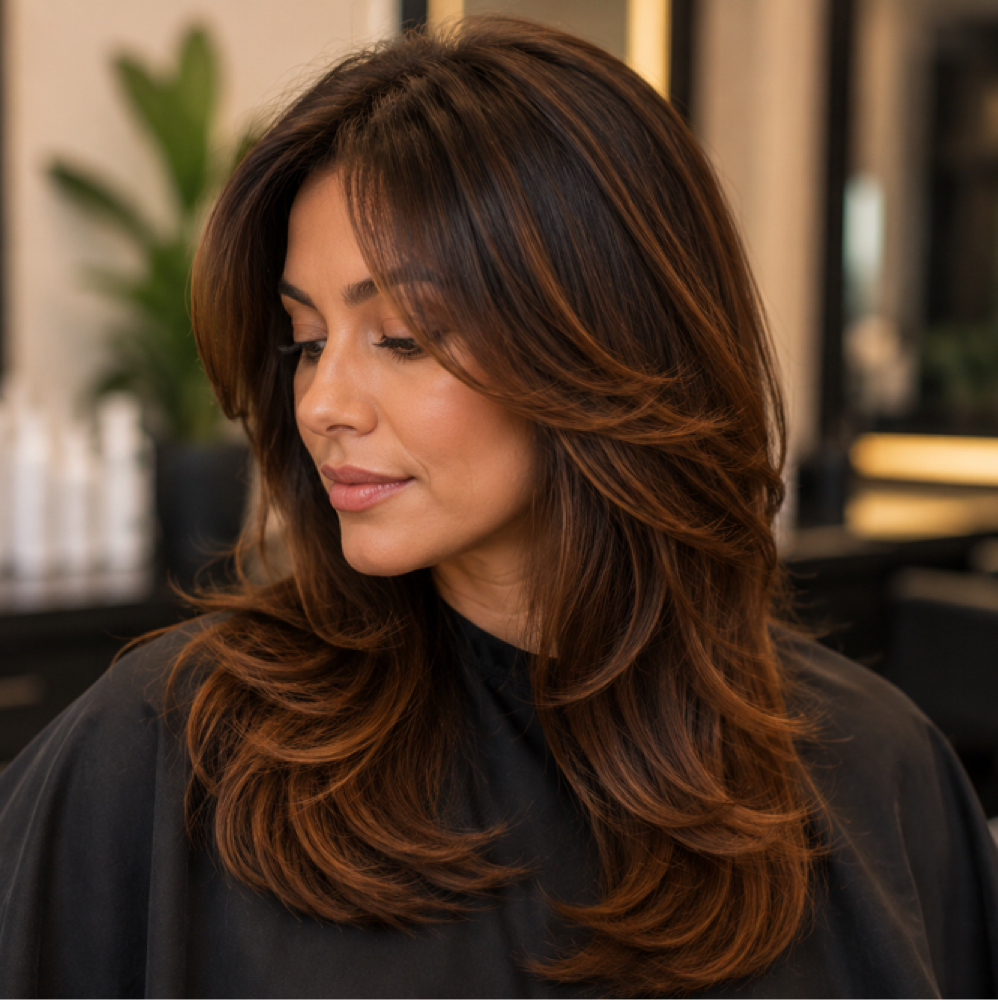 Signature Haircut + Style at Dania’s Hair Studio in Tampa, FL
