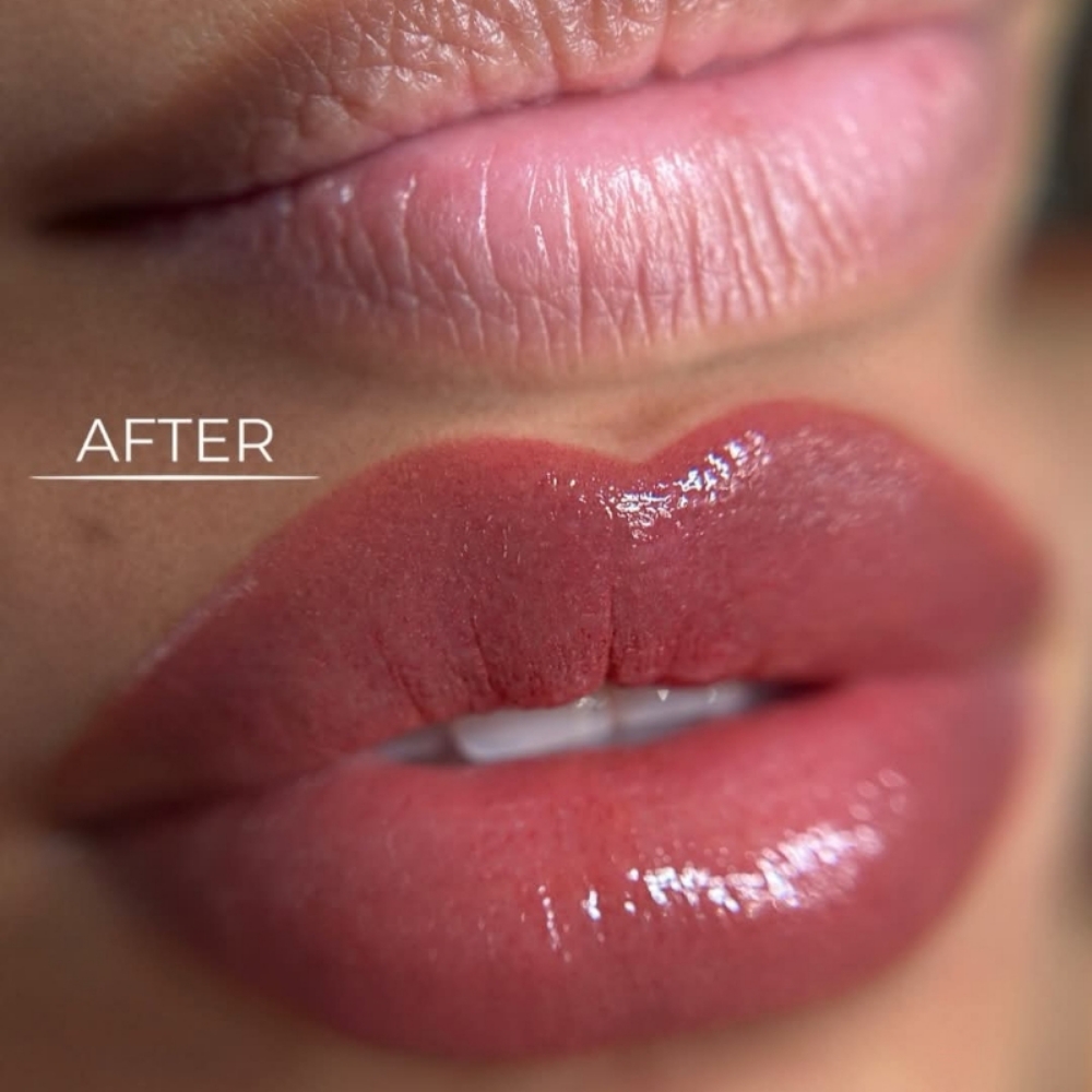 Lips Blushing at Blink Lavish Lash & Brow Studio in Duluth, GA
