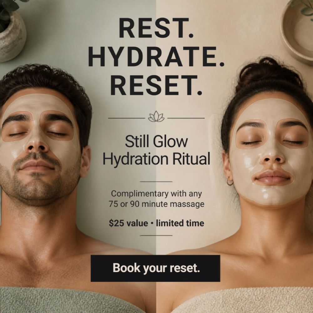 75-Minute Massage + Hydration Mask at STILL Massage + Skin - Englewood in Englewood, FL