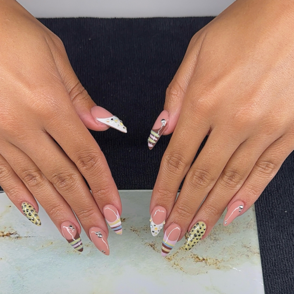 Gel Pedicure & Acryl Full Set Combo at Polished Haus Lab in Tallahassee, FL