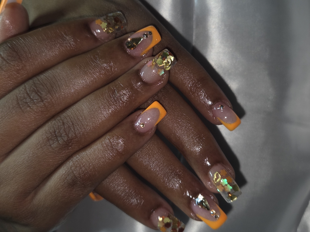 Encapsulated Nails at Luxe' Nails by Mrs. LaLa in Garfield Heights, OH