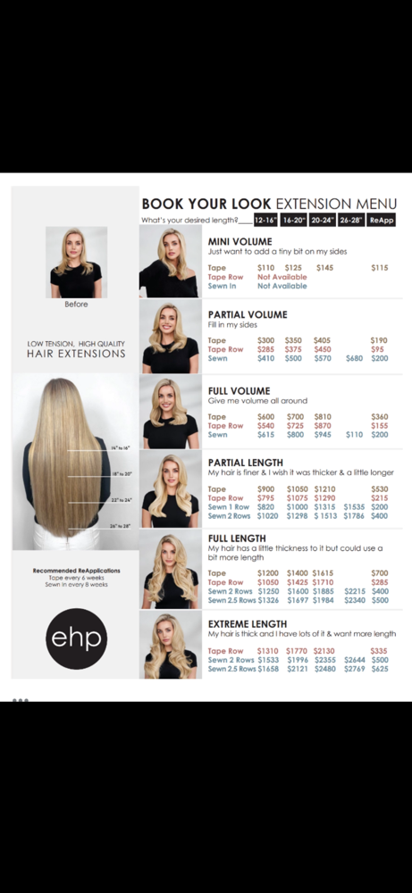 Tape in Extensions