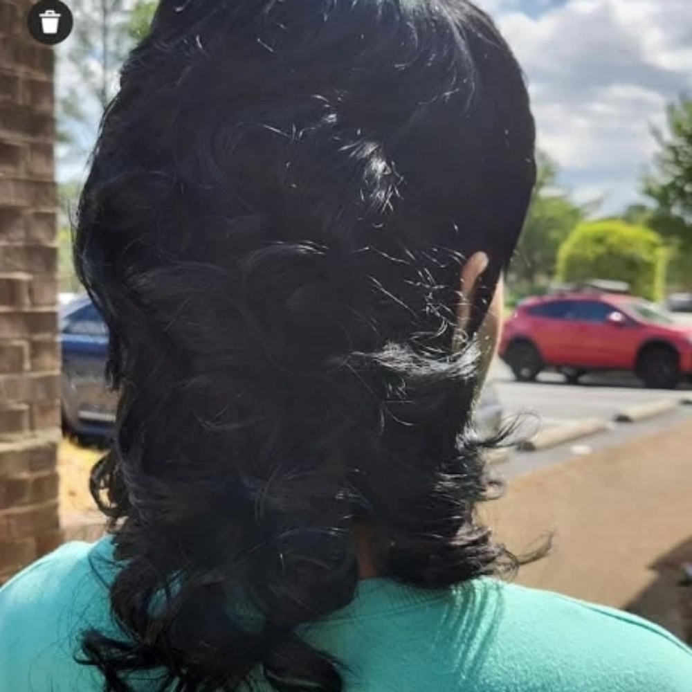 Quickweave Mullet at Leandrea's in Chesterfield, VA