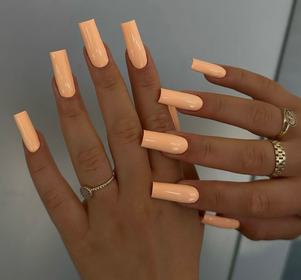 Full Long Set Gel One Color