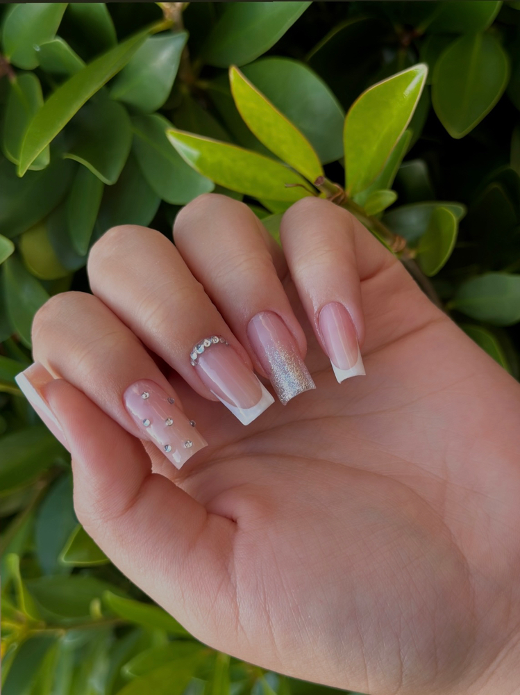 Gel Na Tip/ Gel With Tips Full Set