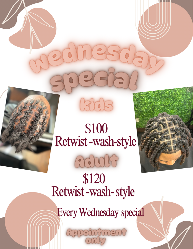 Wednesdays Only Special