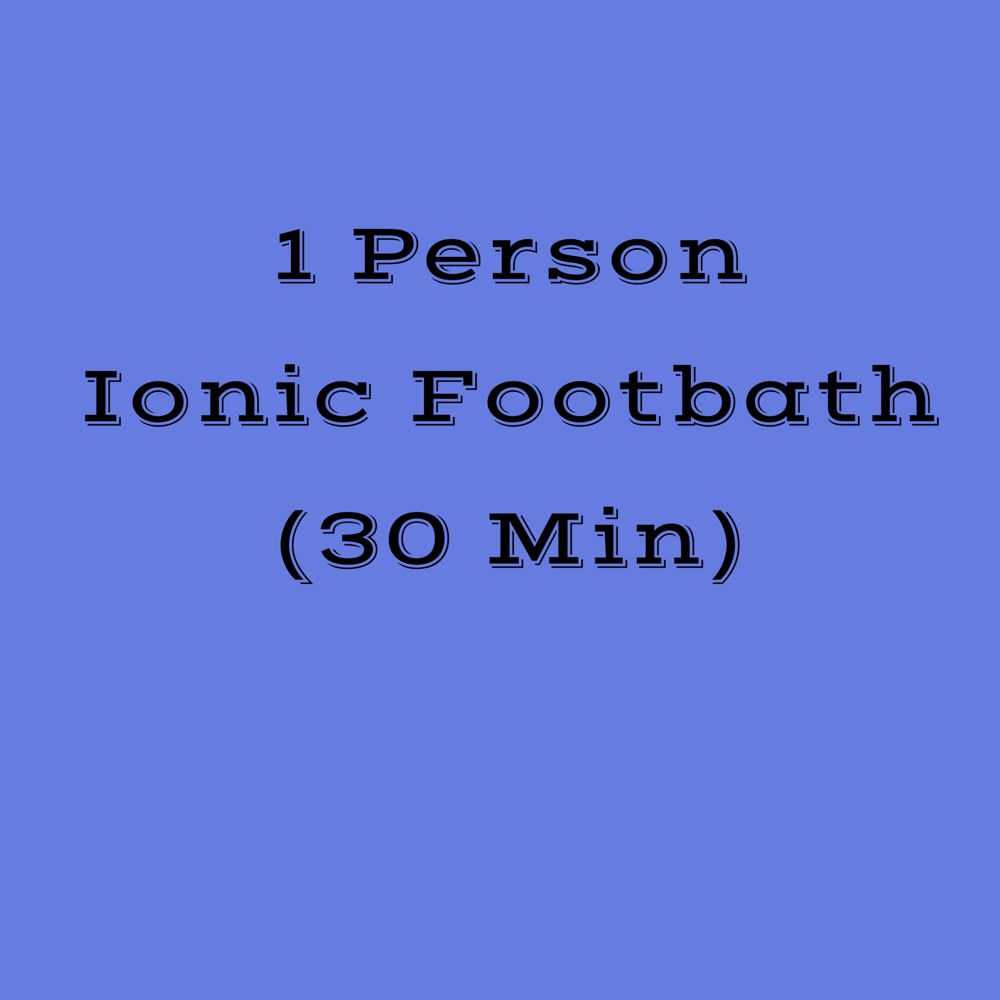 1 Person Ionic Footbath