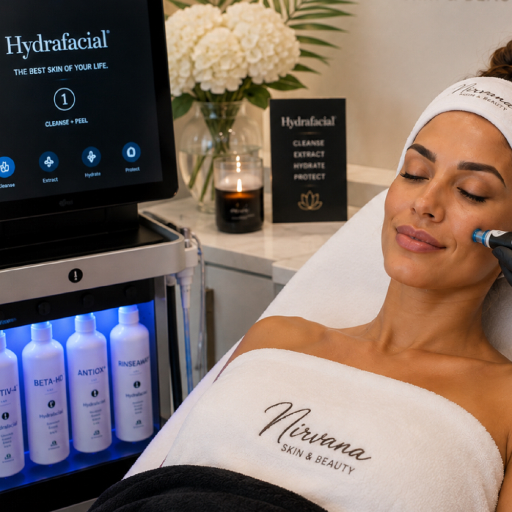 Deluxe Hydrafacial at Nirvana MedSpa PLLC in Charlotte, NC