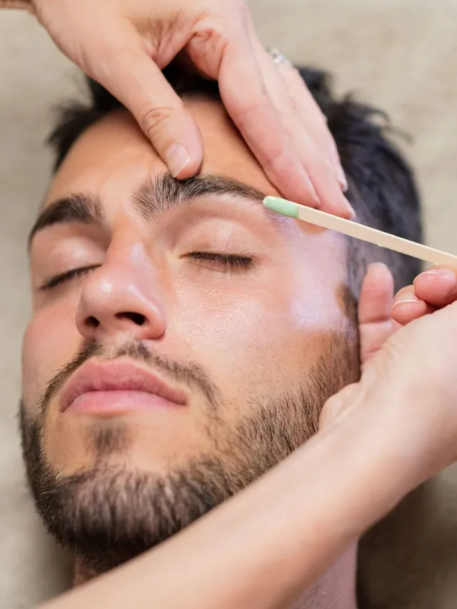 Mens Eye Brow Wax