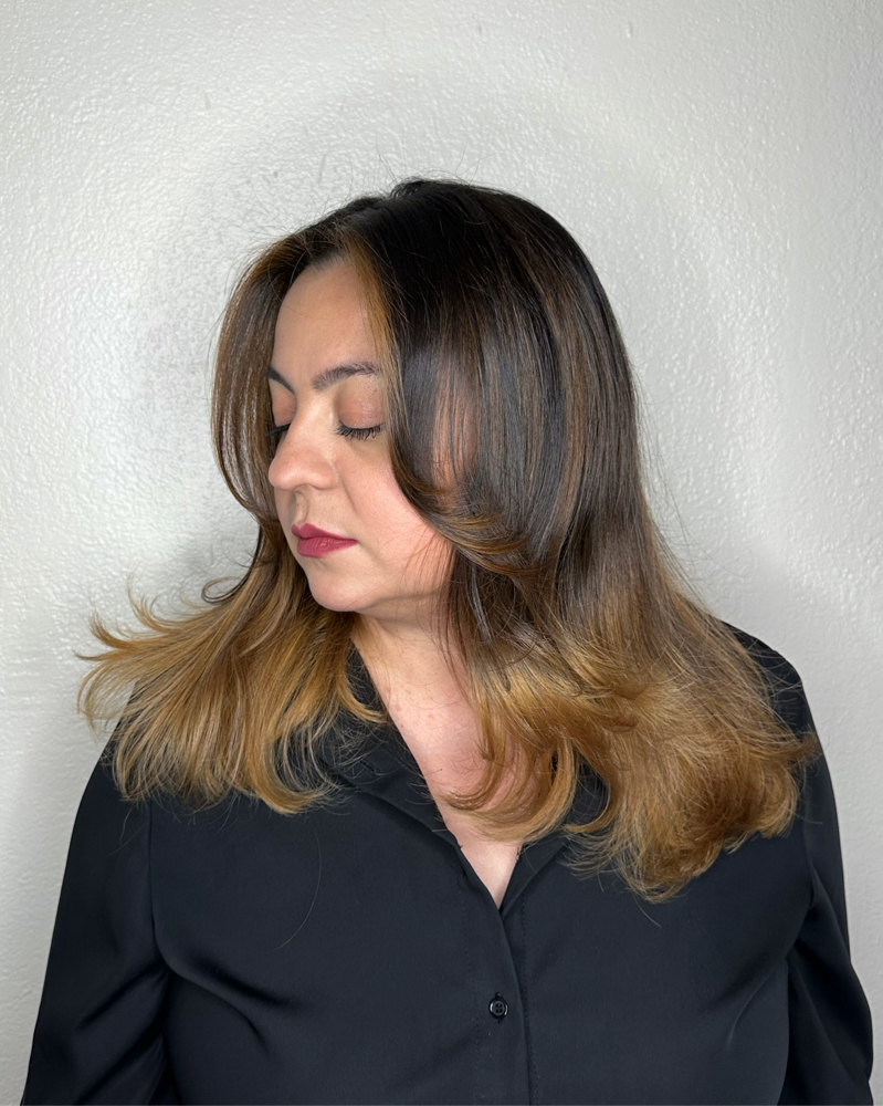 Hair Sun-Kissed Sombre