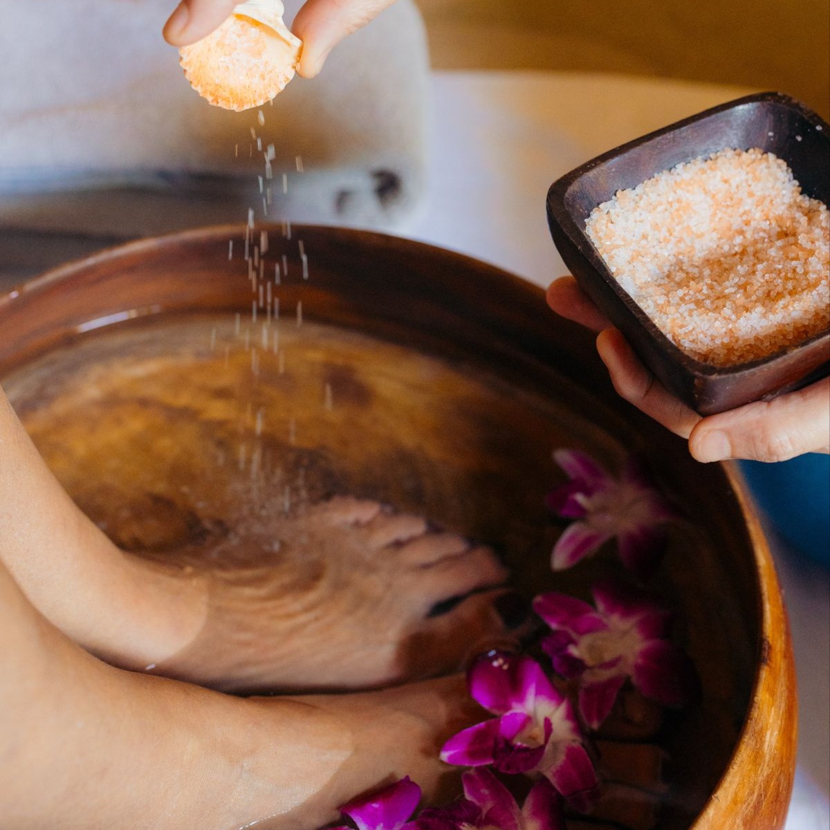 Foot Ritual at Ashlyn Rogers Esthetics in Paducah, KY