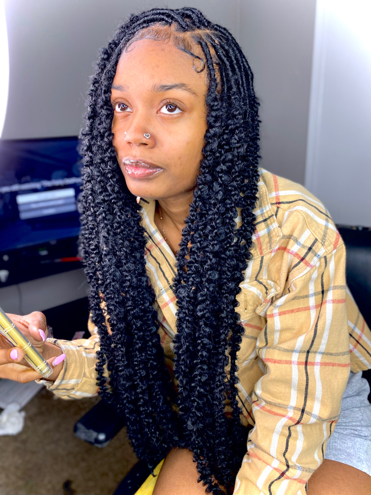 Crochet long Butterfly Locks