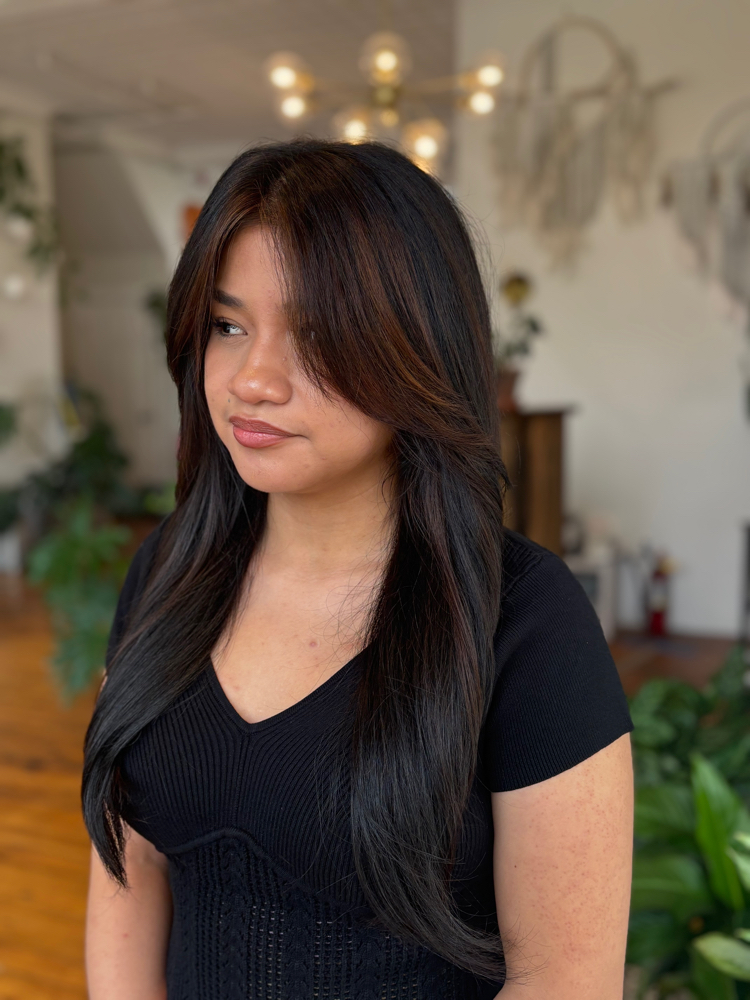 Hair Therapy + Blowdry (M)