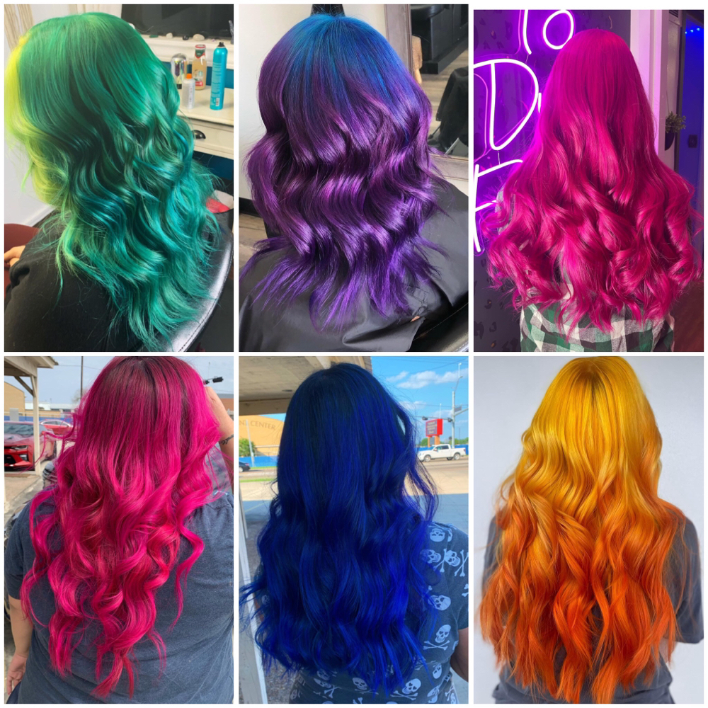 Vivid Color Full Head-Long