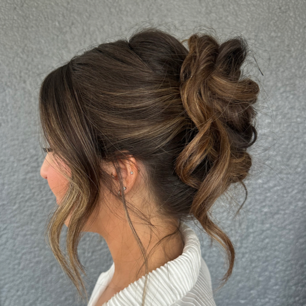 FORMAL STYLING | UPDO at Jordan - Peoria Stylist in Peoria, IL