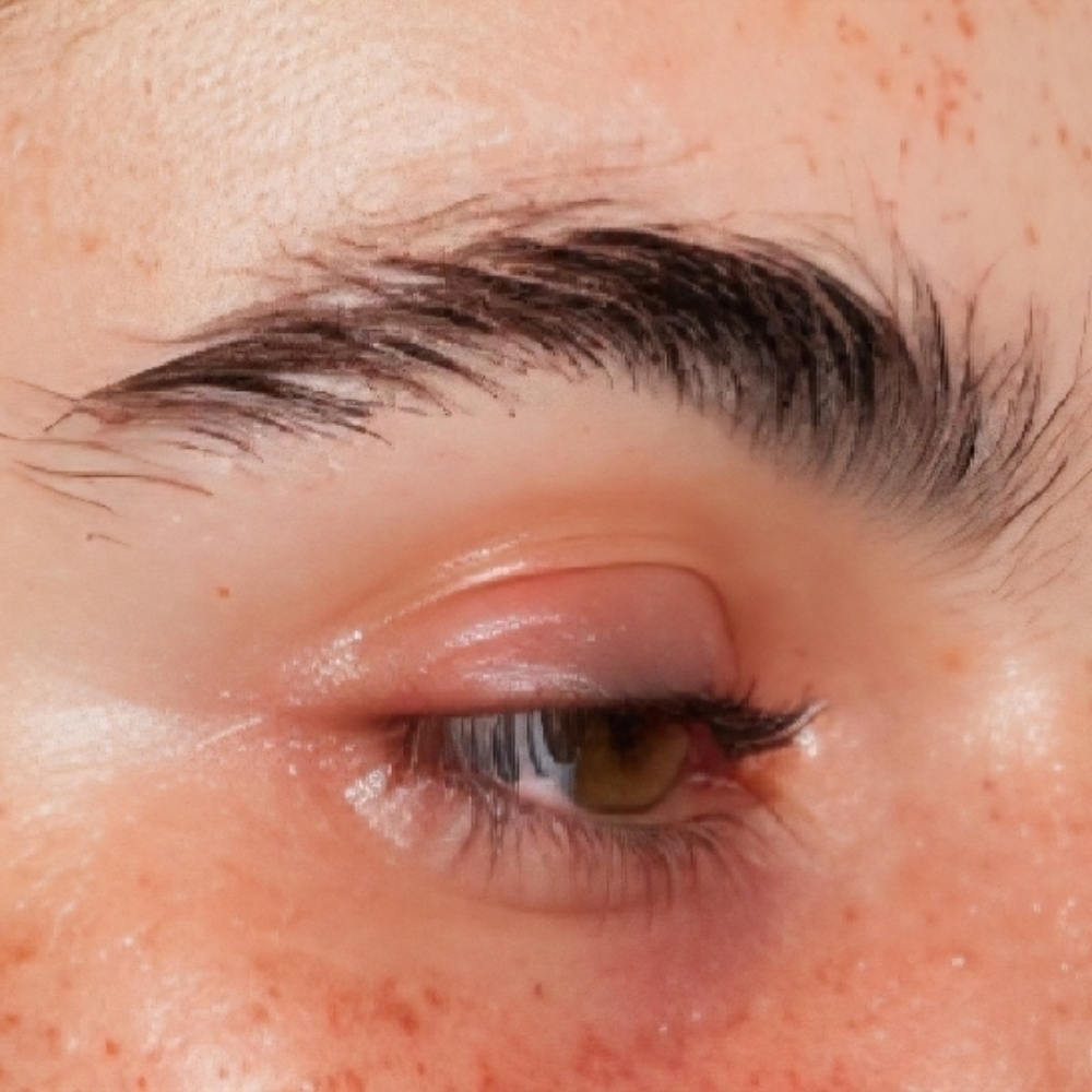 Eyebrow tint at Clean Beauty Lab in Newport, RI