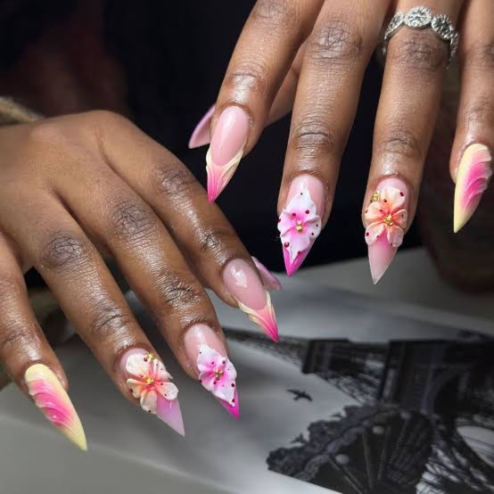 Acrylic Full Set Size 7+ X Large at Studio Chic Nail Salon and Spa in palmdale, CA