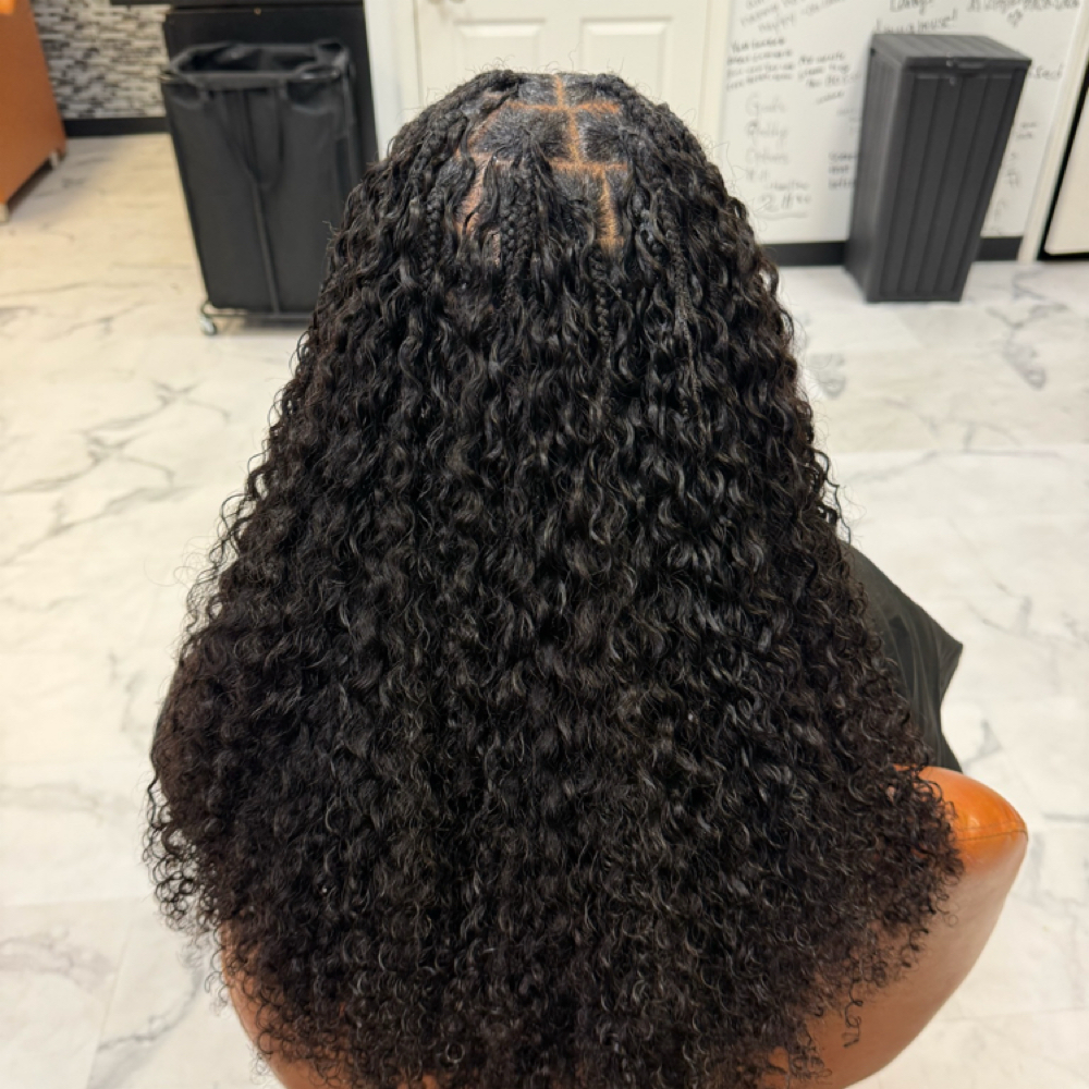 Goddess Knotless Braids at Nw2d Fayetteville in Fayetteville, AR