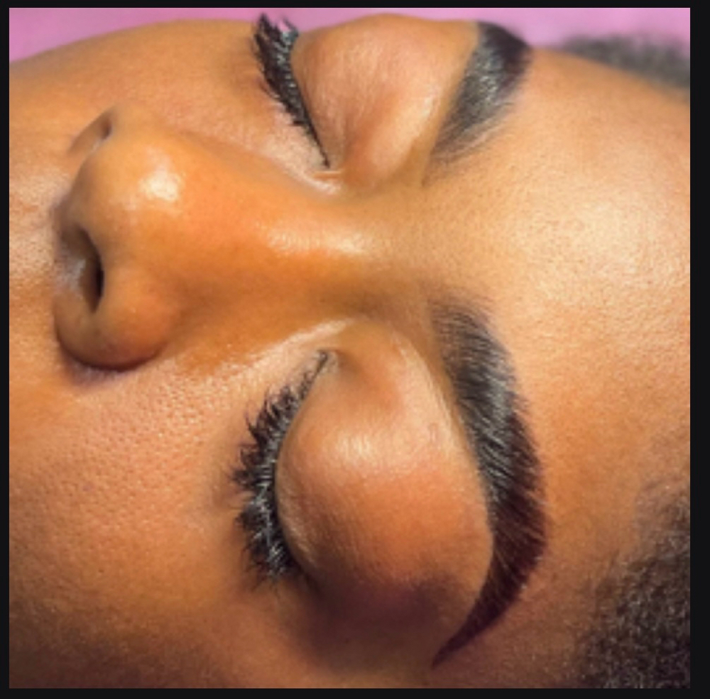 Brow Lamination and Tint