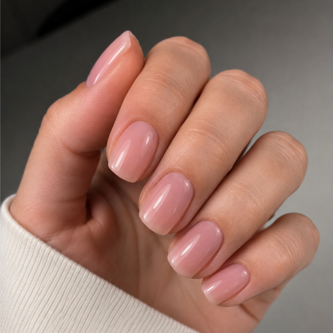 RUBBER GEL MANICURE at OvsAnna Beauty in GLENDALE, CA