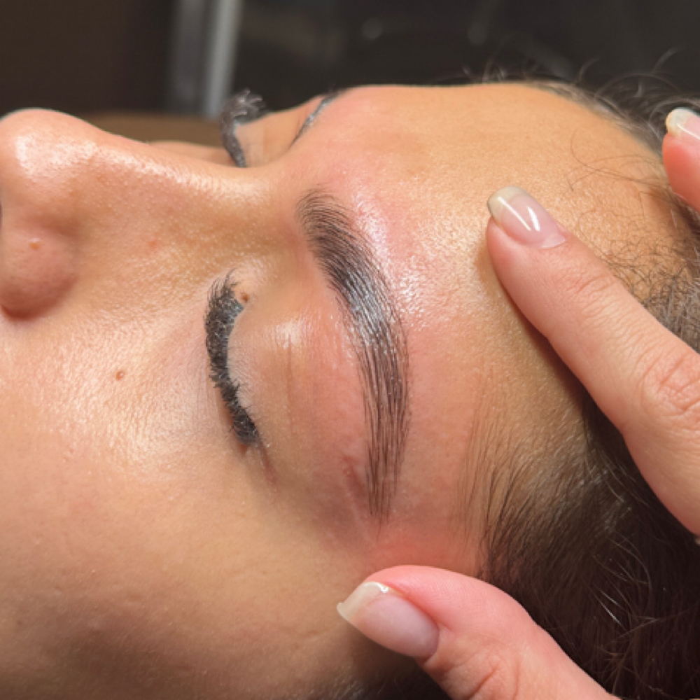 brow lamination+wax at Shea Aesthetics in Green Valley, AZ