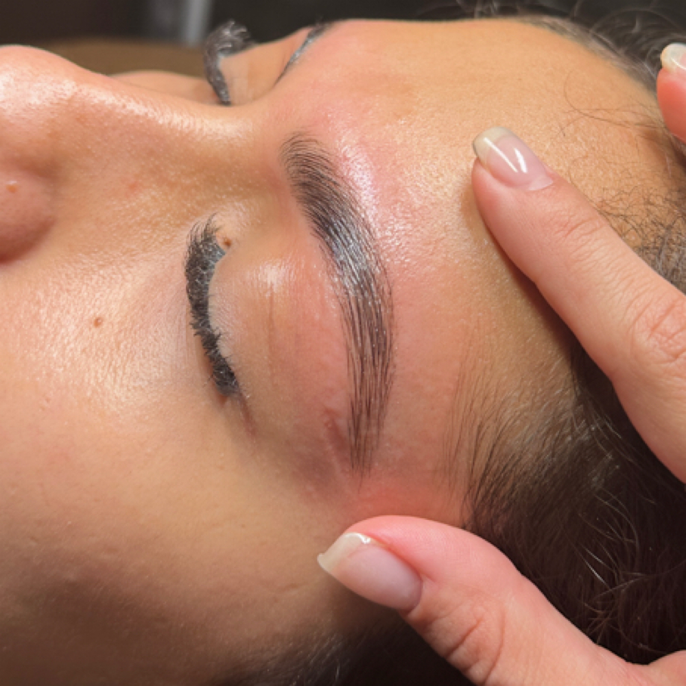 Brow lamination+wax at Shea Aesthetics in Green Valley, AZ