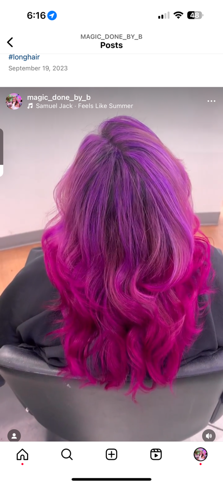 Custom Hair Coloring