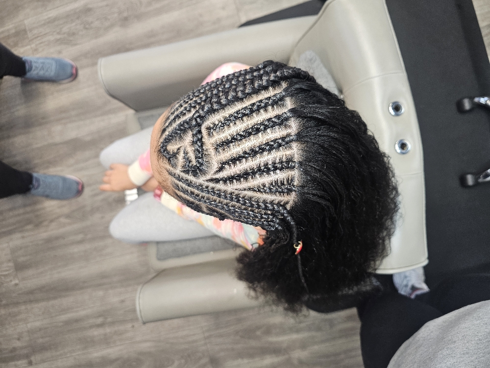 Top Braids (Back Natural)