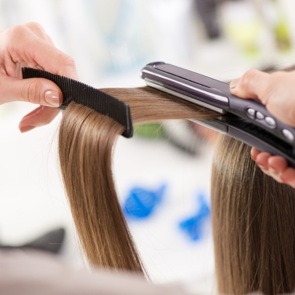 Flat Iron Style at Wildflower Salon in Leesville, LA