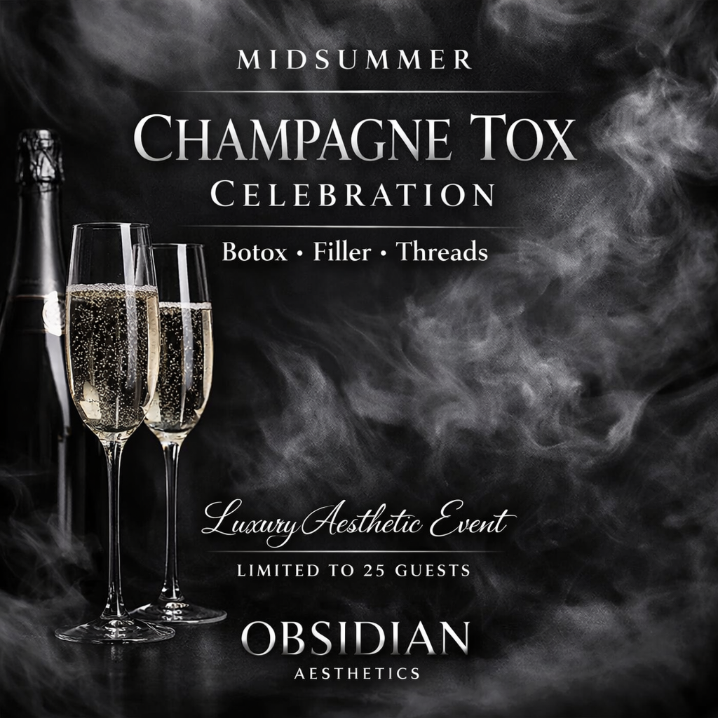 Midsummer Champagne Celebration at Obsidian Aesthetics in Waynesboro, VA