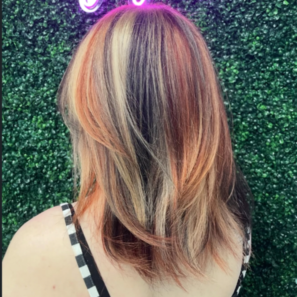 Calico Coloring at Rinis Hair Suite 2 in Hopewell Junction, NY