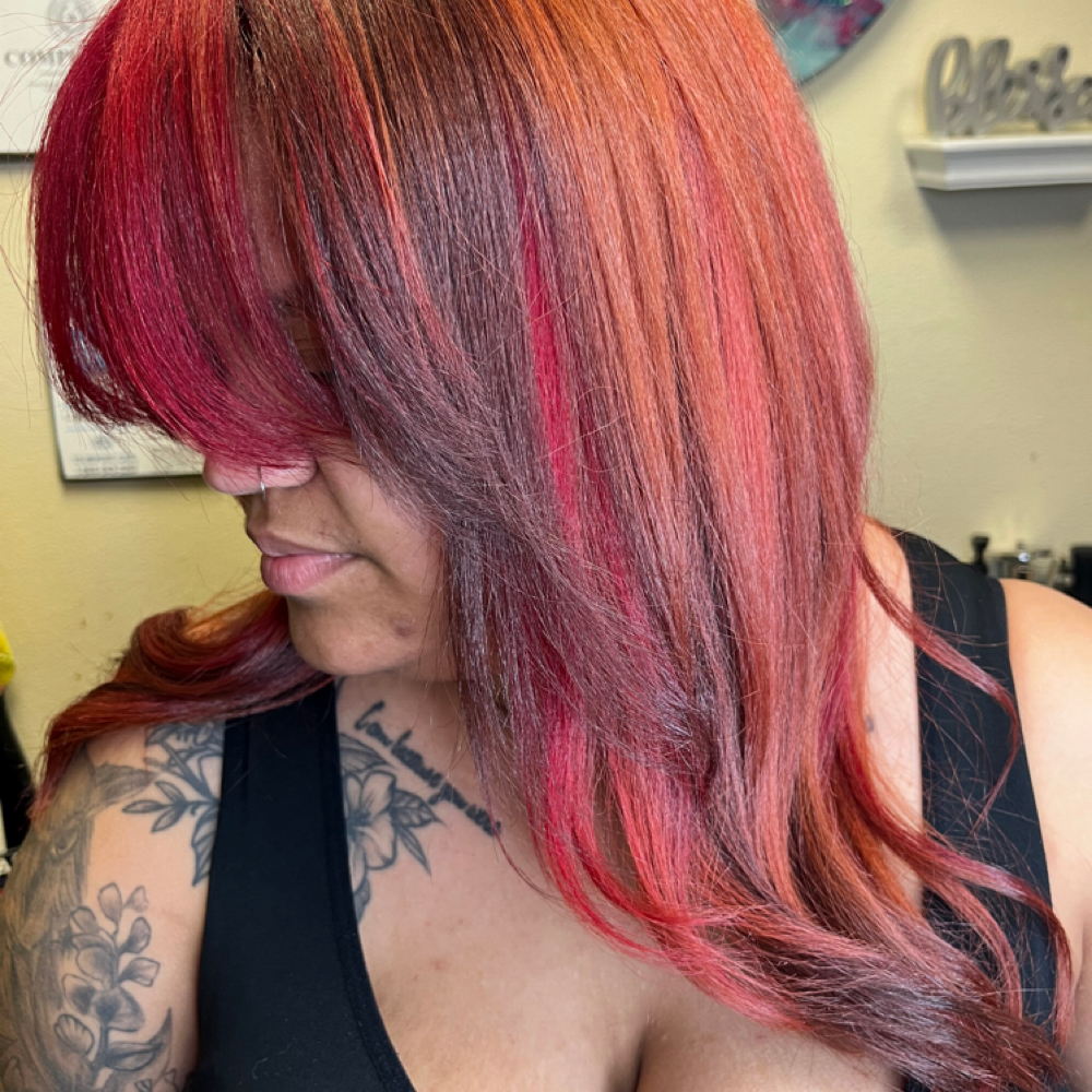 Multi Dimensional Color at The Natural Hair Fairy 🧚🏾‍♀️ in Tyler Tx, TX