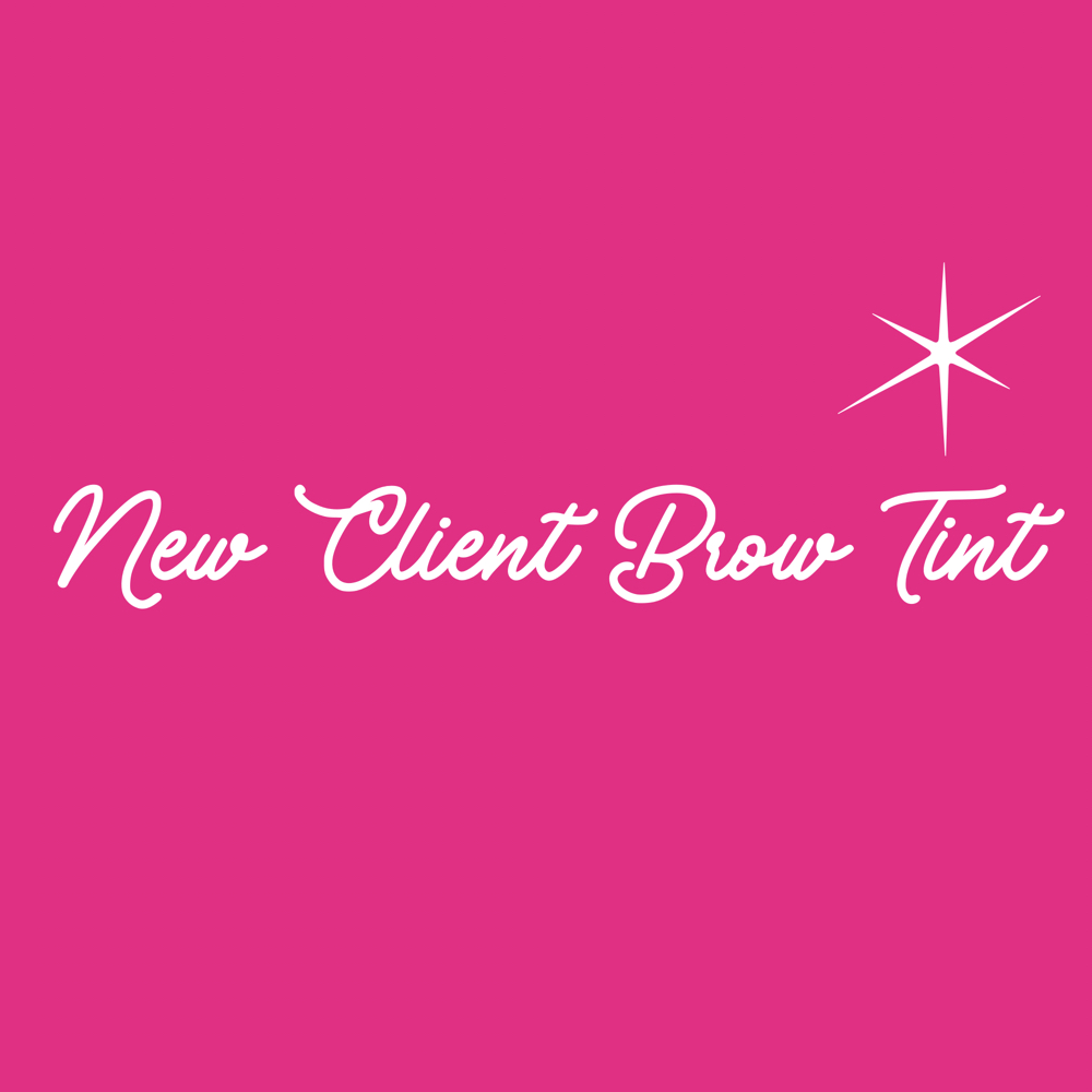 New Client Brow Tint at The Waxing Collective in Mchenry, IL