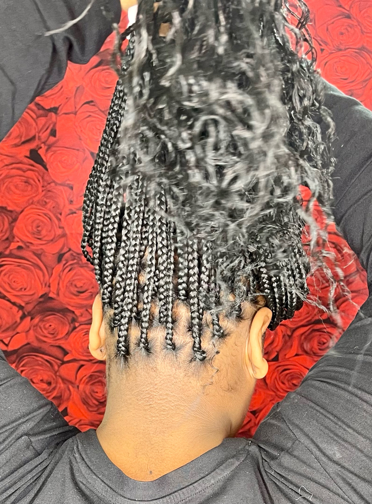 Traditional Box Braids (with Knots)