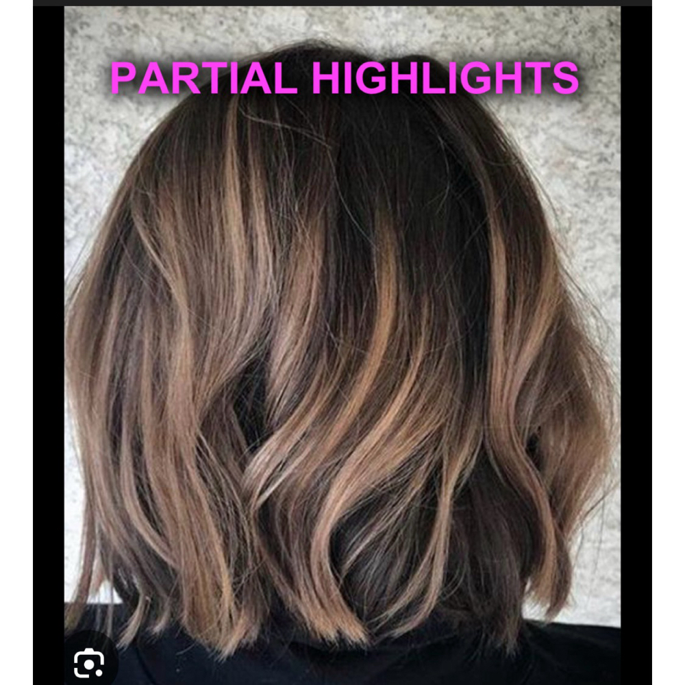 Partial Custom Lightening Long Hair at Deanna at Royalty Hair Studio in Shreveport, LA